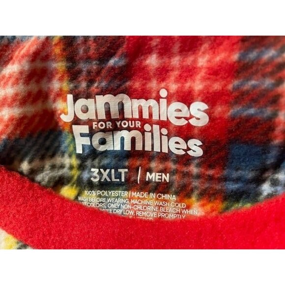 Jingle Bell Rock Pajama Top & Jogger Pajama Bottoms Set 3XLT (3737) - Picture 4 of 6